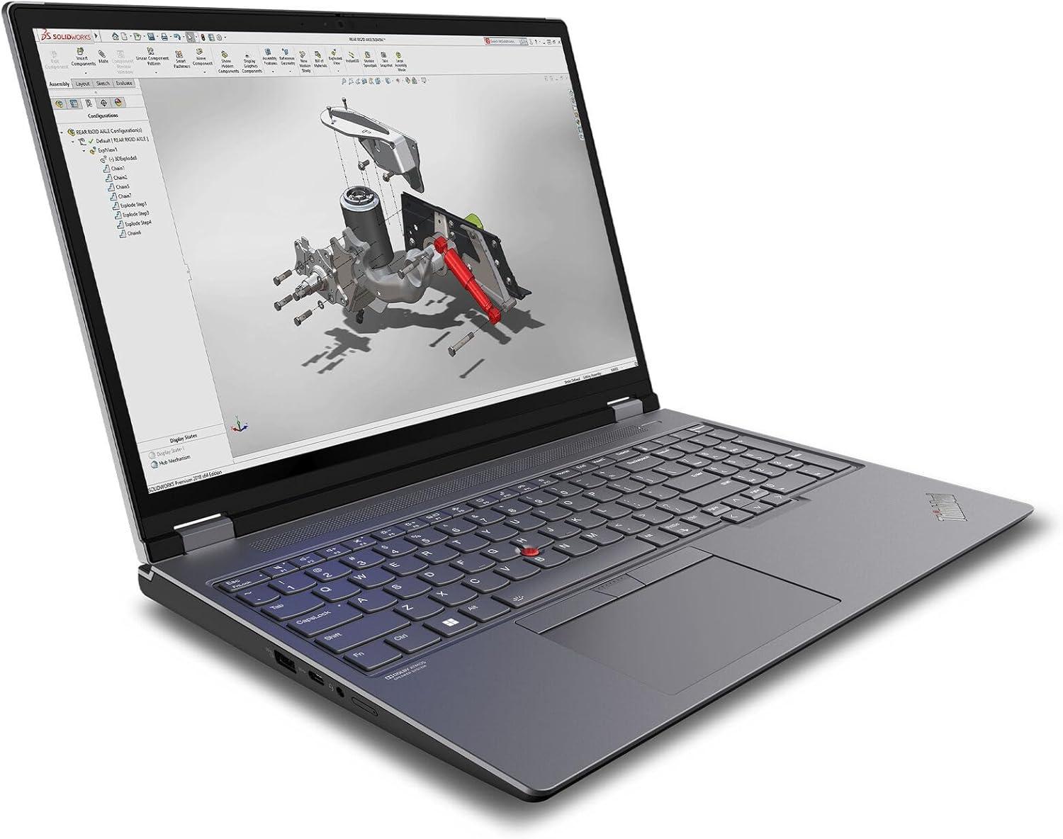 Lenovo P16 Gen2 – Rendering-Monster für KI/3D-Profis, hohe TGP