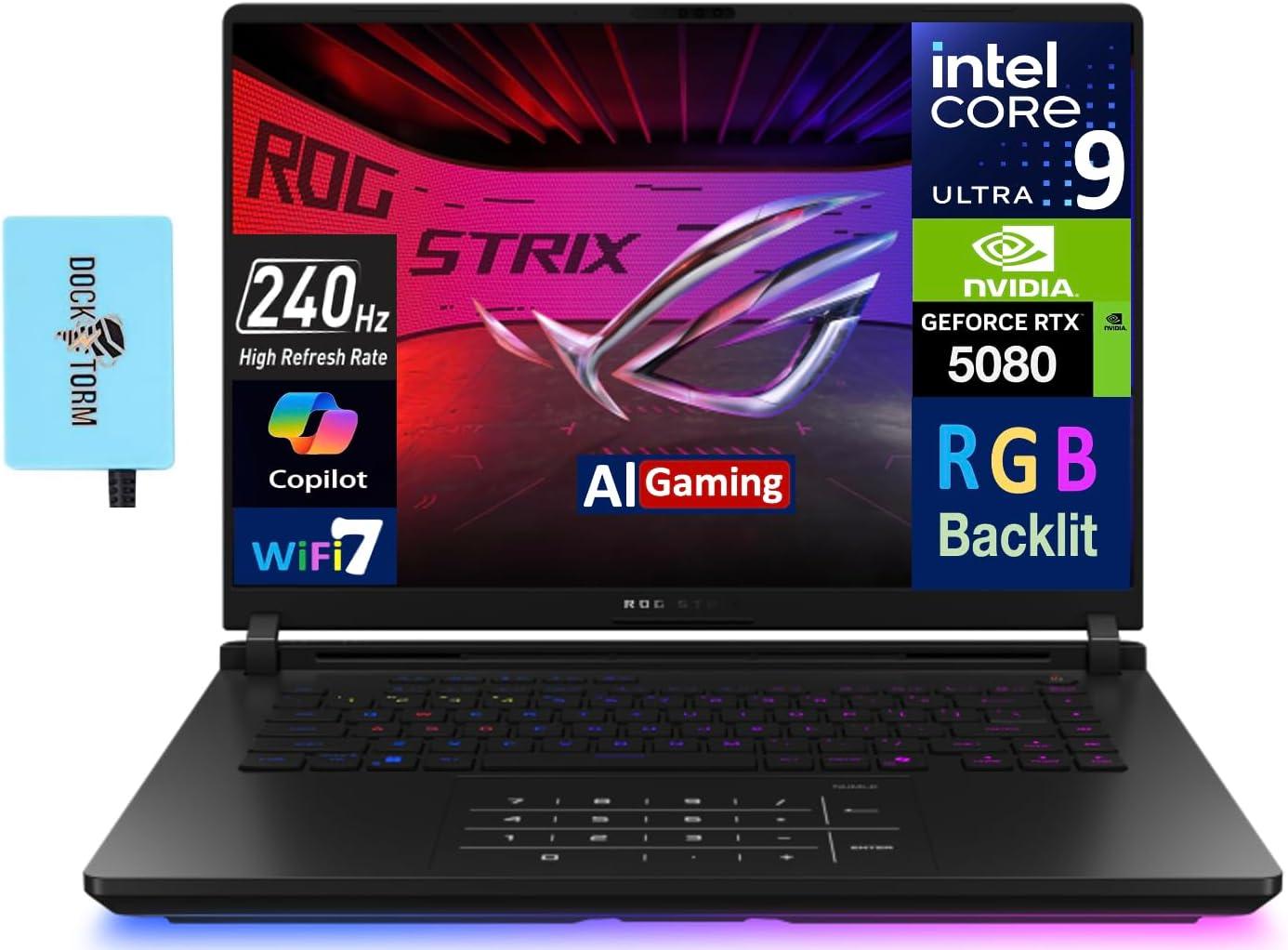 Scar 16 - KI‑Workstation: Bottleneck‑Killer, Max. Power, TGP/TDP hoch