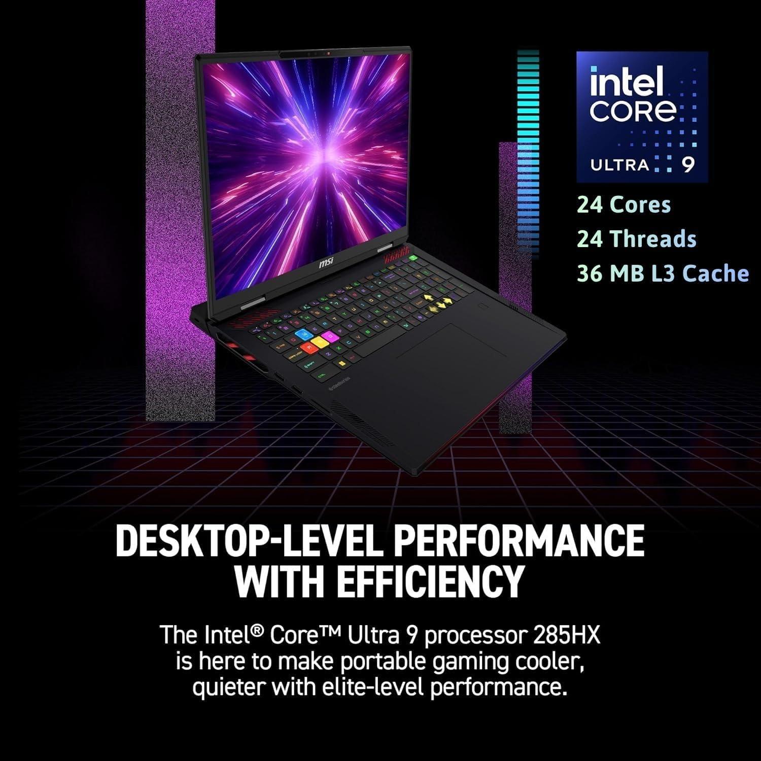 MSI Raider 18 - Maximale Rechenpower: KI-Workstation, TGP/TDP