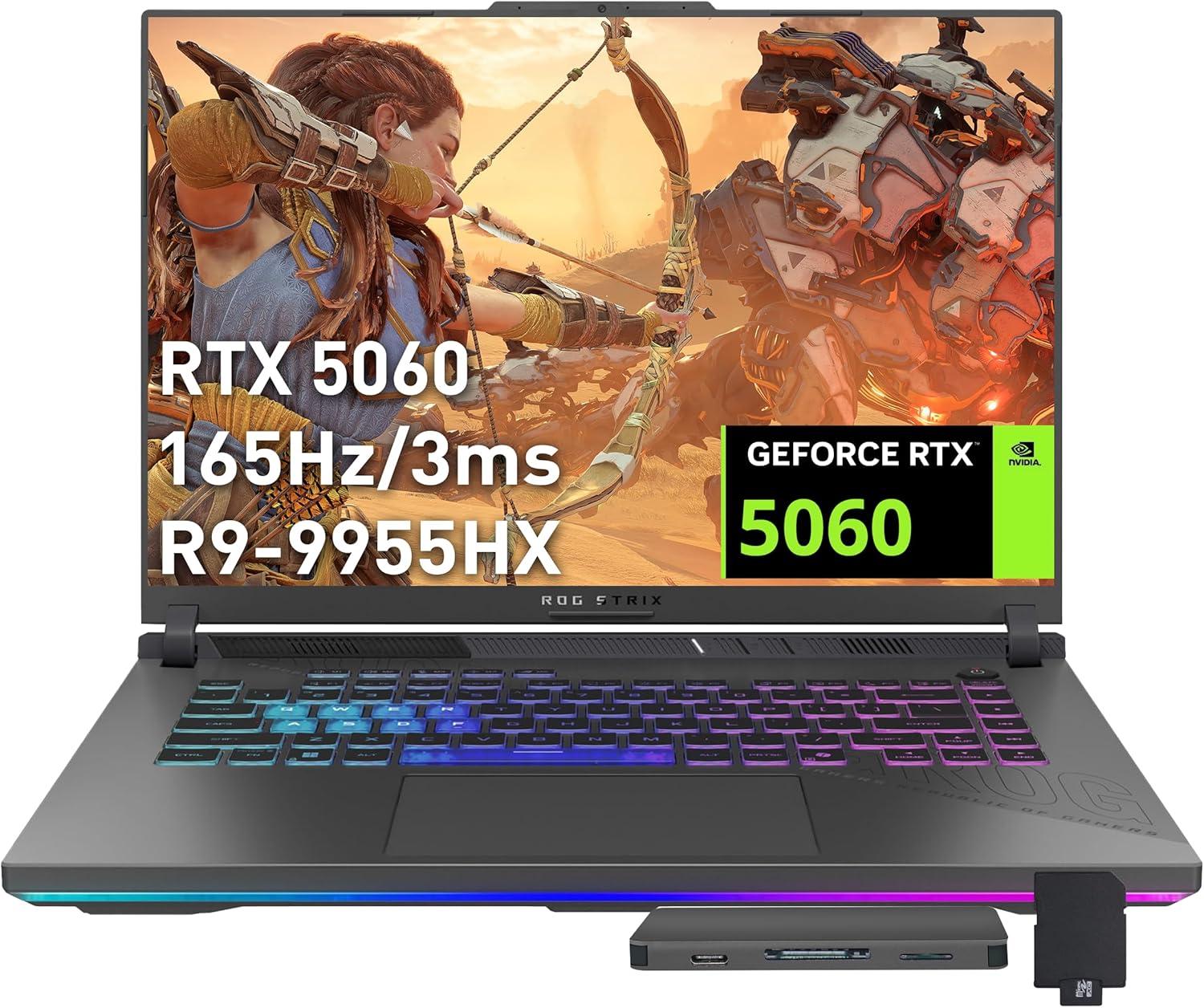 ROG Strix G16 - KI-Workstation: Bottlenecks adé, für KI/3D/Ing., TGP