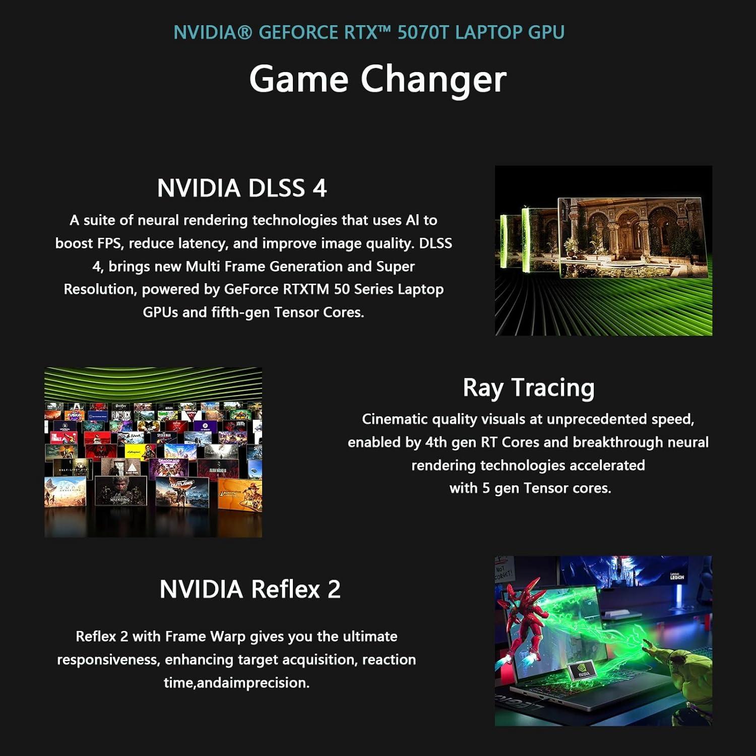 Legion Pro 5i Gen10 - KI-Workstation, Engpassfrei, Max. TGP/TDP