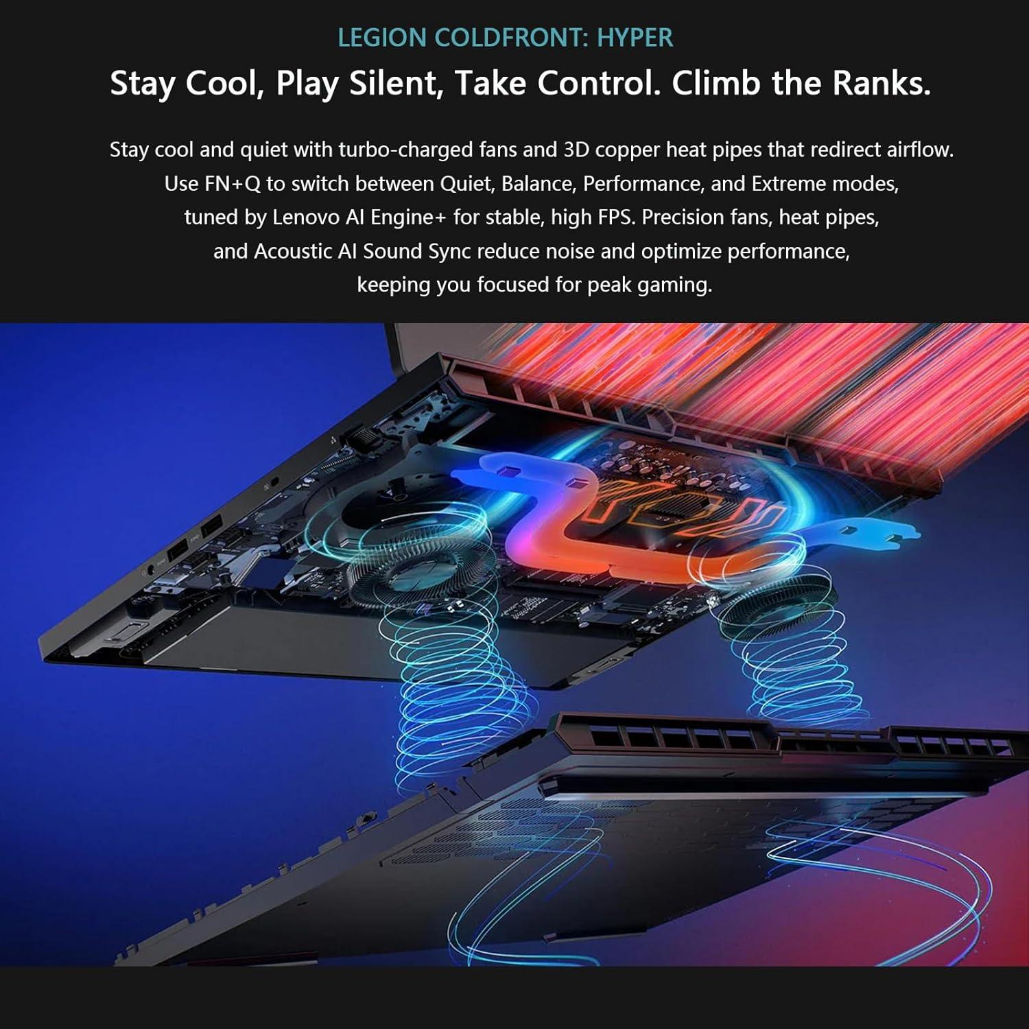 Legion Pro 5i Gen10 - KI-Workstation, Engpassfrei, Max. TGP/TDP