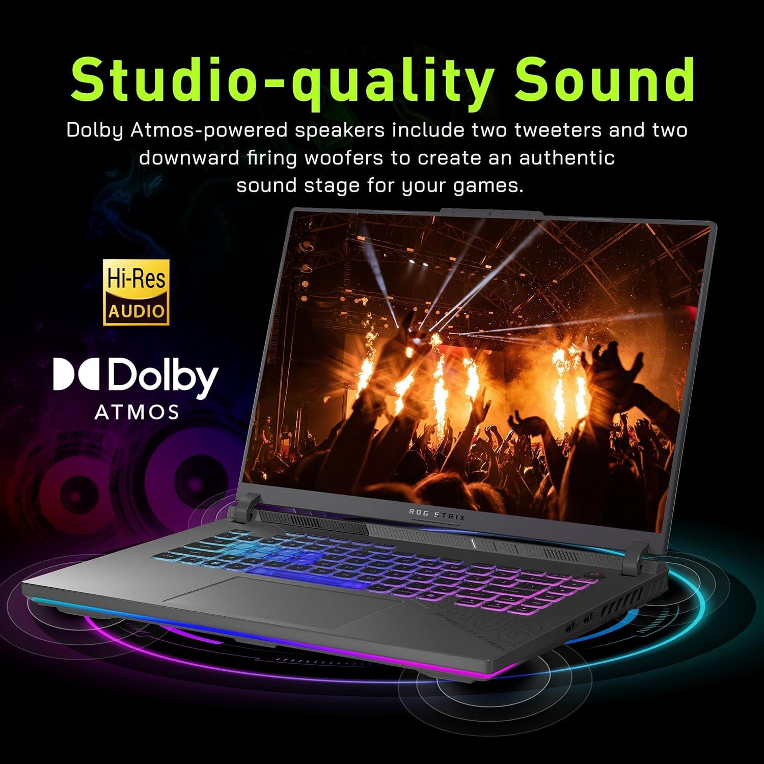 ROG Strix G16 - KI-Workstation: Bottlenecks adé, für KI/3D/Ing., TGP