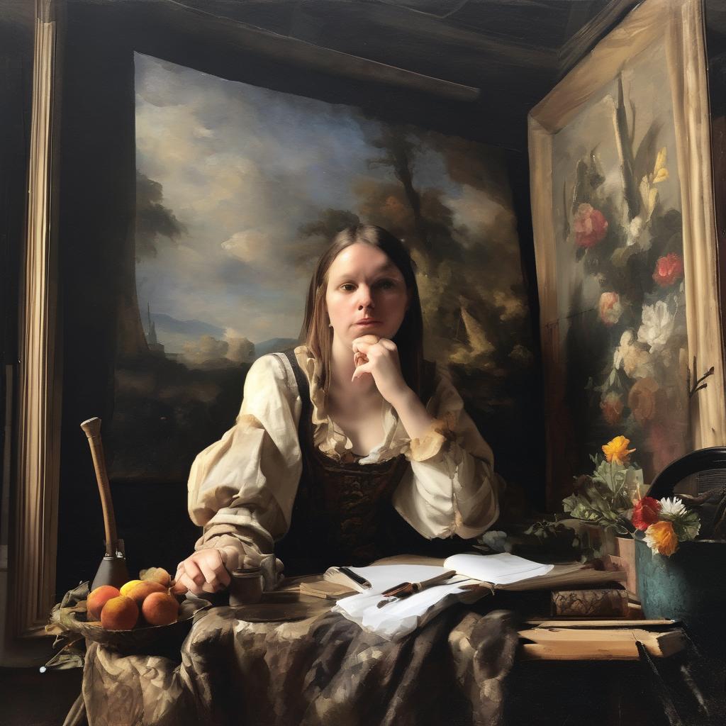 Το Στιλ και οι Τεχνικές Ζωγραφικής του Duyster